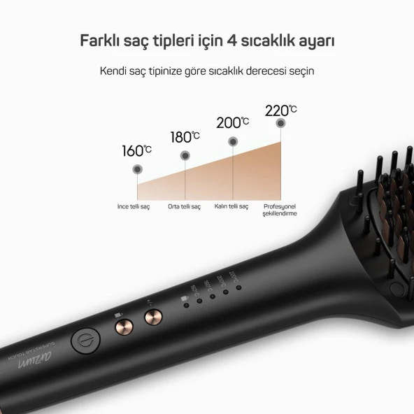 Arzum AR5068 Superstar Touch Saç Düzleştirici Tarak - 5