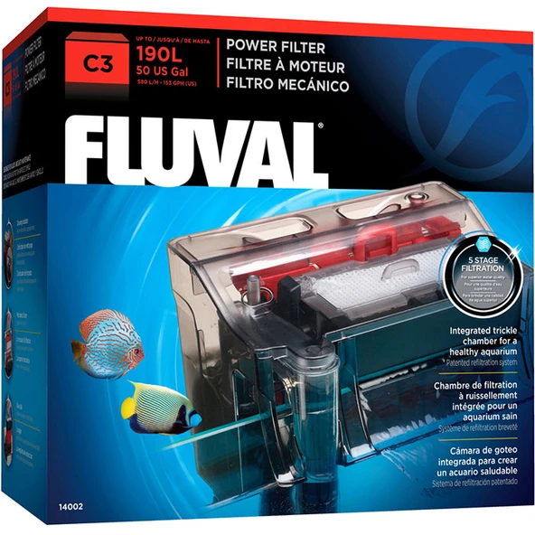 Fluval C3 Power  Askı Şelale Filtre 190 litre - 1