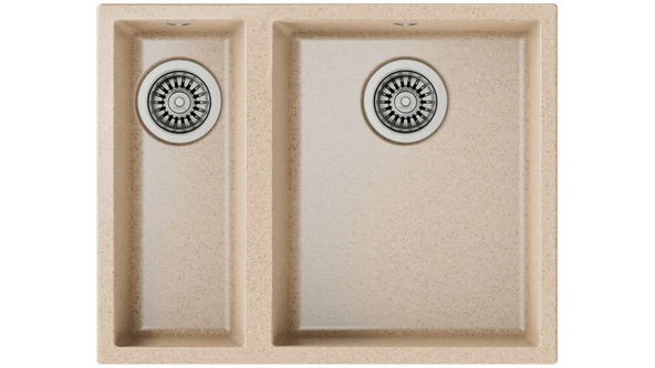 TEKA SQUARE 560 TEZGAH ALTI AVENA BEJ GRANİT EVYE ürün görseli