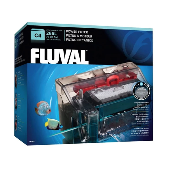 Fluval C4  Askı Şelale Filtre 265 litre - 1