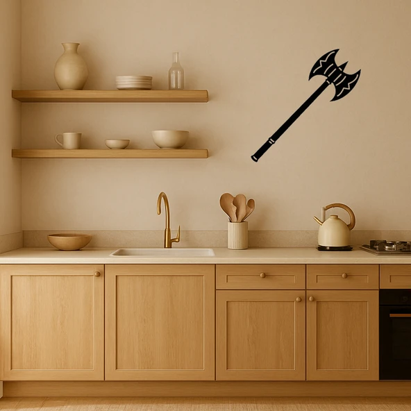 Savaş Baltası Tasarımlı Dekoratif MDF Tablo - 3
