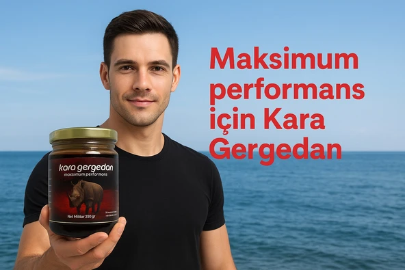 KARA GERGEDAN Maksimum Performans Macun 240 gr 2 adet - Resim 2