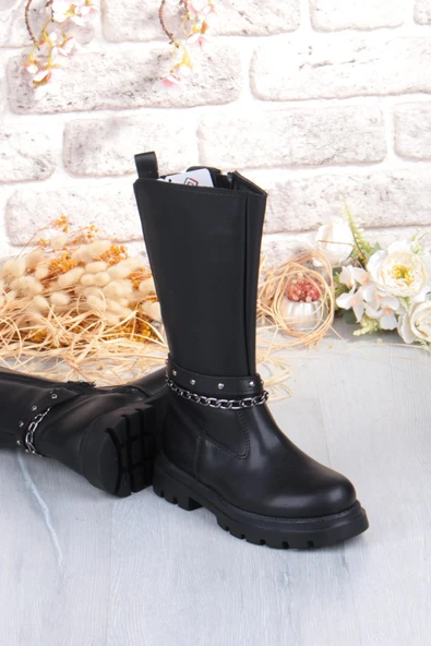 Fort Cool Paris Anatomik Sıcak Astar Kaymaz Taban Kız Çocuk Çizme - Resim 5