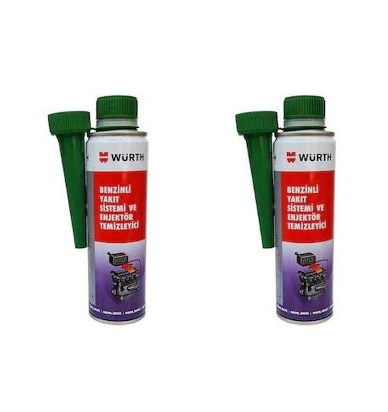 Würth 300 ml 2'li Benzin Enjektör Temizleyici ürün görseli