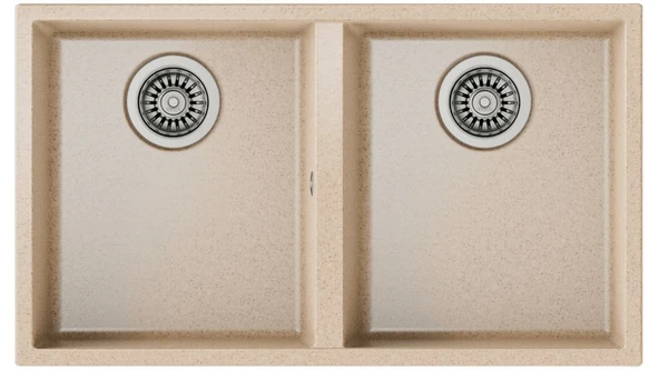 TEKA SQUARE 760 TEZGAH ALTI AVENA BEJ GRANİT EVYE ürün görseli