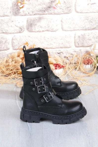 Fort Cool Caneda Anatomik Sıcak Astar Kaymaz Taban Kız Çocuk Bot - Resim 2