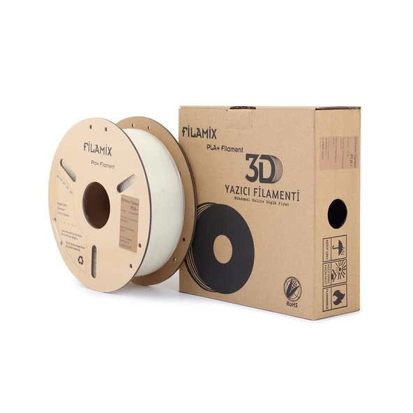 Filamix Pla+ Şeffaf Filament 1.75mm 1Kg Urhanshop Güvencesiyle ürün görseli 1