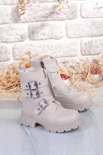 Fort Cool Caneda Anatomik Sıcak Astar Kaymaz Taban Kız Çocuk Bot - Resim 7