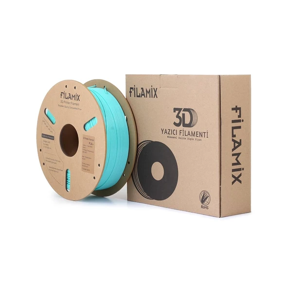 Filamix Pla+ Koyu Nane Yeşili Filament 1.75mm 1Kg Urhanshop Güvencesiyle ürün görseli 1