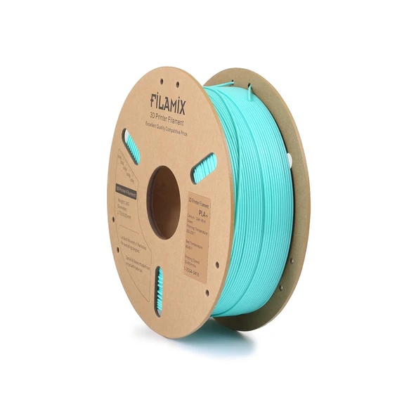 Filamix Pla+ Koyu Nane Yeşili Filament 1.75mm 1Kg Urhanshop Güvencesiyle - Resim 2