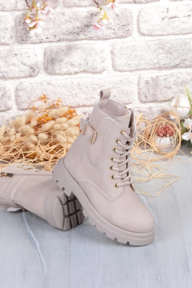 Fort Cool Aleda Anatomik Sıcak Astar Kaymaz Taban Kız Çocuk Bot - Resim 11