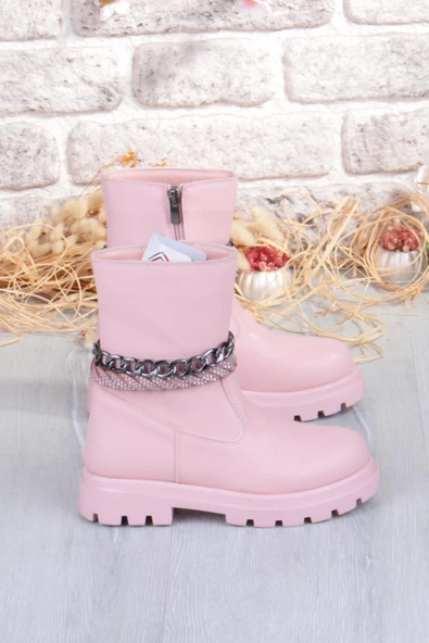 Fort Cool Duru Anatomik Sıcak Astar Kaymaz Taban Kız Çocuk Çizme - Resim 20