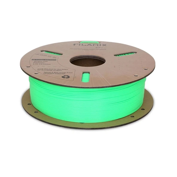 Filamix Pla+ Yeşil Filament 1.75mm 1Kg Urhanshop Güvencesiyle - Resim 3