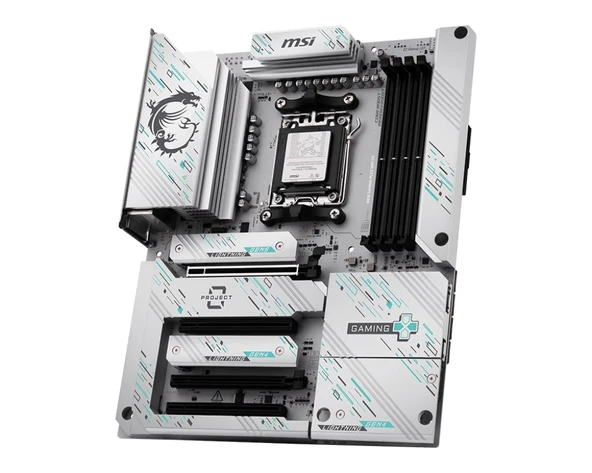 MSI B850 GAMING PLUS WIFI PZ DDR5 AM5 - Resim 3