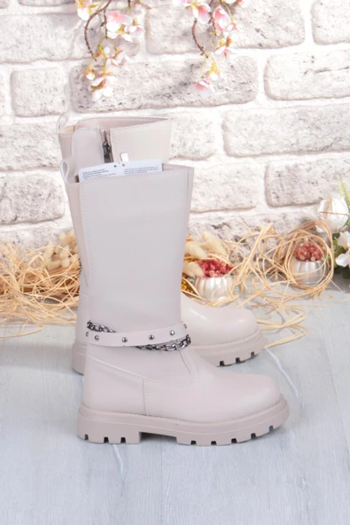 Fort Cool Paris Anatomik Sıcak Astar Kaymaz Taban Kız Çocuk Çizme - Resim 8