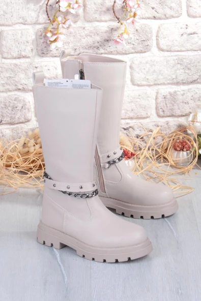 Fort Cool Paris Anatomik Sıcak Astar Kaymaz Taban Kız Çocuk Çizme - Resim 7