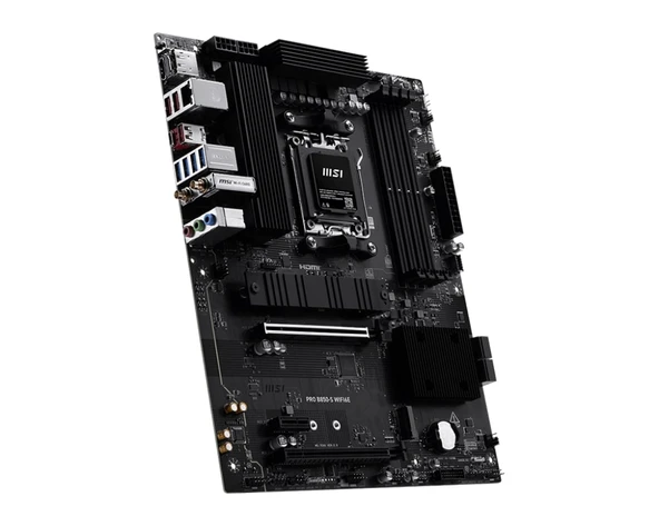 MSI PRO B850-S WIFI6E AMD B850 SOKET AM5 DDR5 - Resim 3