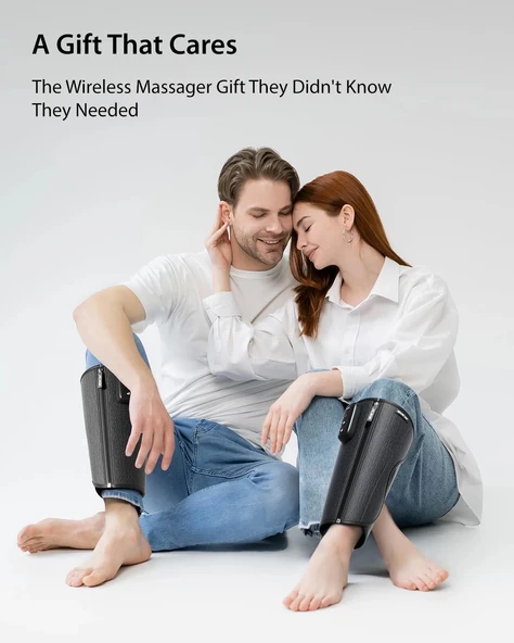 CINCOM Kablosuz Baldır İçin Bacak Kompresyon Masaj Aleti - 5