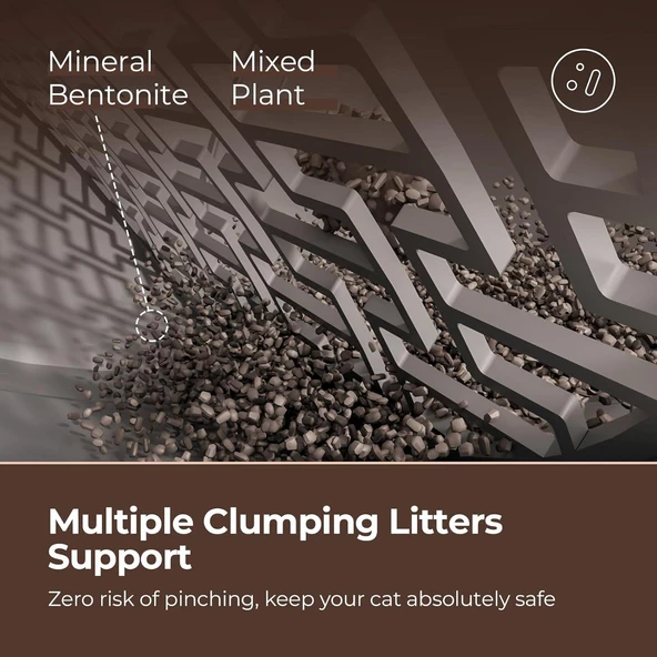 Els Pet Akıllı Kedi Tuvaleti (ELS-4073) - Otomatik Temizlik ve Koku Kontrol Teknolojisi - 6