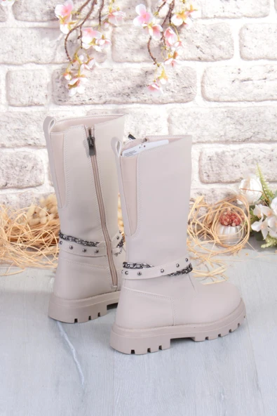 Fort Cool Paris Anatomik Sıcak Astar Kaymaz Taban Kız Çocuk Çizme - Resim 10