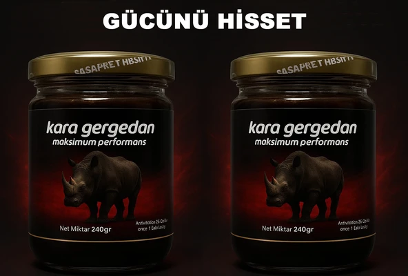 KARA GERGEDAN Maksimum Performans Macun 240 gr 2 adet ürün görseli