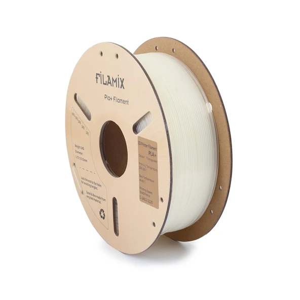 Filamix Pla+ Şeffaf Filament 1.75mm 1Kg Urhanshop Güvencesiyle - Resim 2