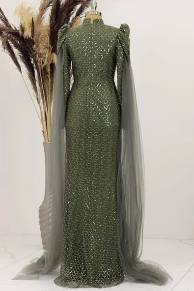 Asil Tesettür Abiye Haki - Resim 3