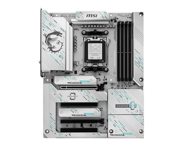 MSI B850 GAMING PLUS WIFI PZ DDR5 AM5 - Resim 2
