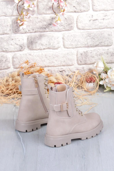 Fort Cool Aleda Anatomik Sıcak Astar Kaymaz Taban Kız Çocuk Bot - Resim 10