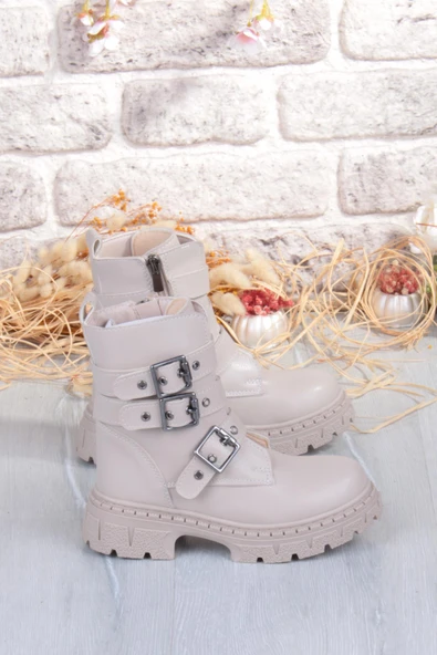 Fort Cool Caneda Anatomik Sıcak Astar Kaymaz Taban Kız Çocuk Bot - Resim 8