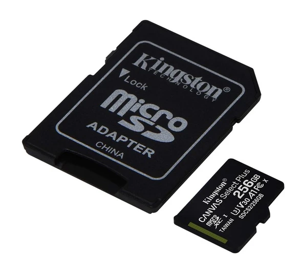 Kingston 256GB Micro SD Gen3 150MB/s SDCS3/256GB - Resim 3