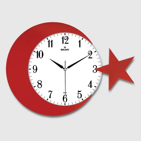 Ay Yildiz Duvar Saati 134-1 - 1