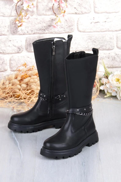 Fort Cool Paris Anatomik Sıcak Astar Kaymaz Taban Kız Çocuk Çizme - Resim 3