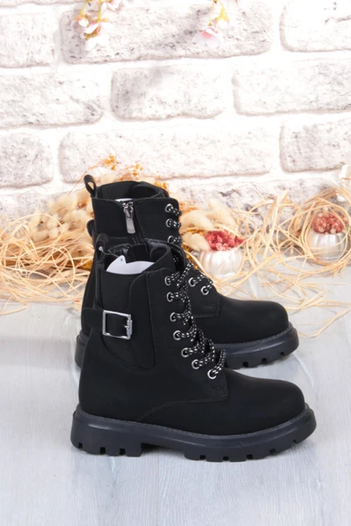 Fort Cool Aleda Anatomik Sıcak Astar Kaymaz Taban Kız Çocuk Bot - Resim 2