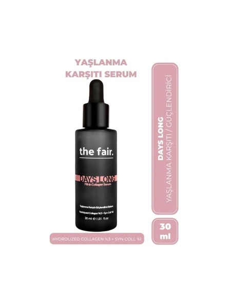 the fair. PDRN (Somon DNA) Serum 30 ml Cilt Serumu ve Days Long Yaşlanma Karşıtı Cilt Serumu 30 ml - 6