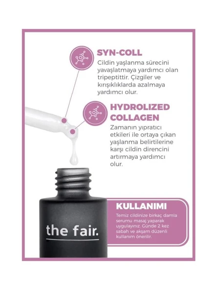 the fair. PDRN (Somon DNA) Serum 30 ml Cilt Serumu ve Days Long Yaşlanma Karşıtı Cilt Serumu 30 ml - 7