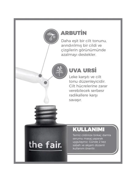the fair. Rejuvenating PDRN (Somon DNA) Serum 30 ml Cilt Serumu ve Arbutin Leke Karşıtı Bakım Serumu - 7