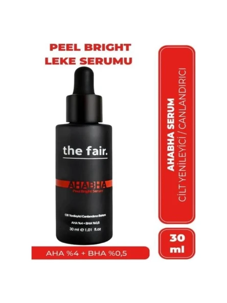 the fair. PDRN (Somon DNA) Serum 30 ml Cilt Serumu ve  Ahabha Peel Bright Cilt Bakım Serumu 30 ml - 6