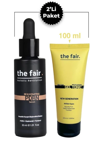 the fair. Rejuvenating PDRN (Somon DNA) Serum 30 ml Cilt Serumu ve 100 ml Nemlendirici Tonik