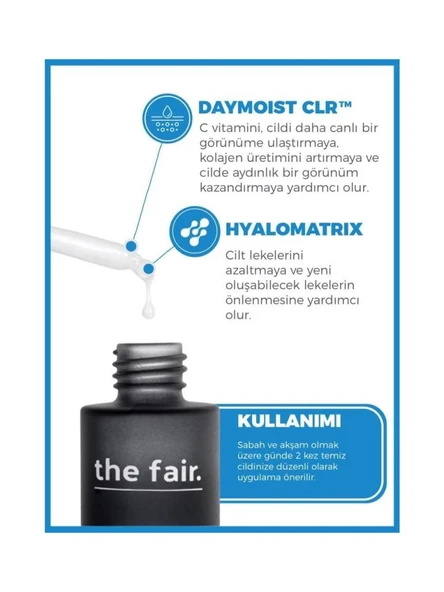 the fair. PDRN (Somon DNA) Serum 30 ml Cilt Serumu ve Multi Hydro Infused Cilt Bakım Serumu 30 ml - 7