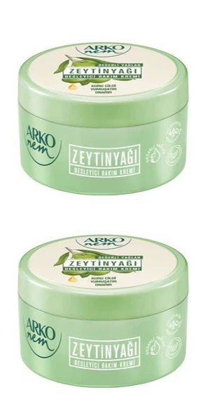 Arko Nem, (YENİ) Zeytinyağlı Nemlendirici El ve Vücut Bakım Kremi - 250 ml x 2 Adet ürün görseli