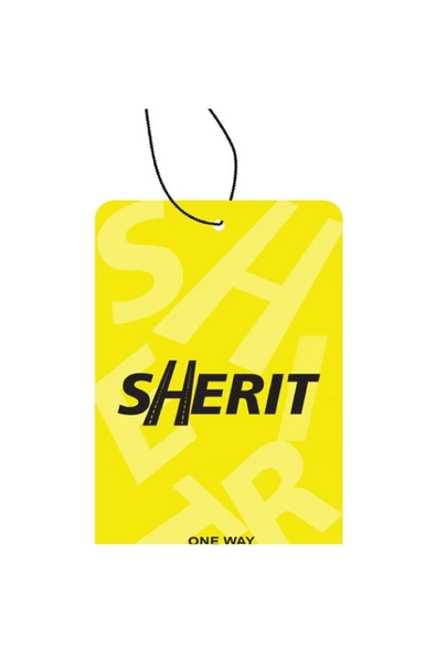 Araba Kokusu One Way Sarı - Siyah