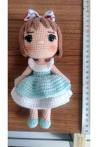 Nane Şekeri El Yapımı Klasik Amigurumi Bebek - 3