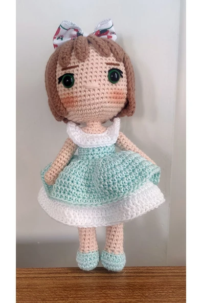 Nane Şekeri El Yapımı Klasik Amigurumi Bebek - 5