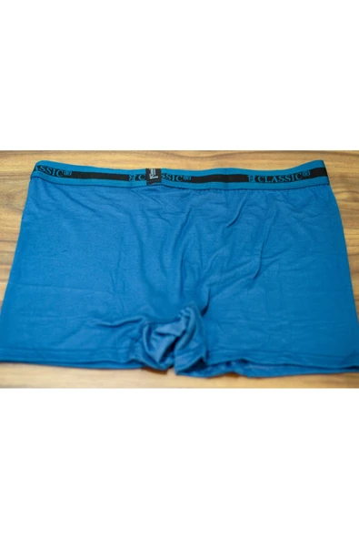TOPCLASSIC 5'li Açık Mavi Erkek Boxer - Bambu & Pamuk Karışımı - Yumuşak Kumaş & Ter Emici - 3