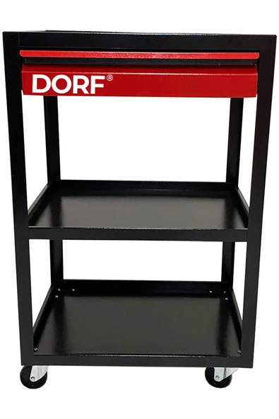 dorf Bir Çekmeceli Parça Taşıma Takım Arabası - Resim 2