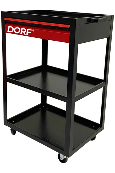 dorf Bir Çekmeceli Parça Taşıma Takım Arabası ürün görseli