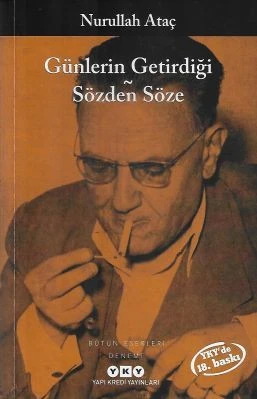 Günlerin Getirdiği -Sözden Söze - İkinci El Kitap Nurullah Ataç Yapı Kredi Yayınları ürün görseli