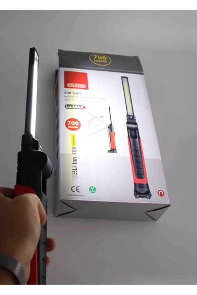 CETA FORM Lumax Şarjlı Led Çalışma Lambası 700 Lümen R10f-slım1 - Resim 5