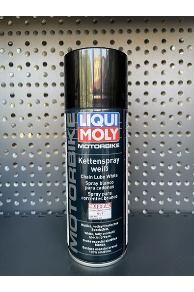 Liqui Moly Sentetik Zincir Yağlama Spreyi Beyaz 400 ml. (1591) - Resim 2